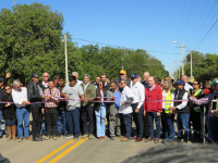 Inauguran asfaltado del acceso RutaPY09 a Yalve Sanga Centro