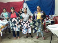 Culminan curso de costura en Colonia 9